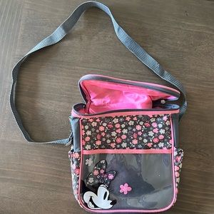 Floral Minnie Mouse Crossbody Bag Disney Baby